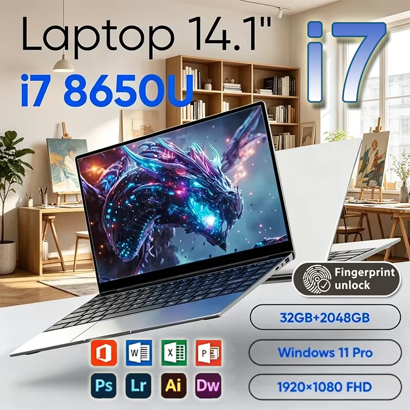M.2 Ssd - Новый ультратонкий ноутбук Handy 2026 14.1