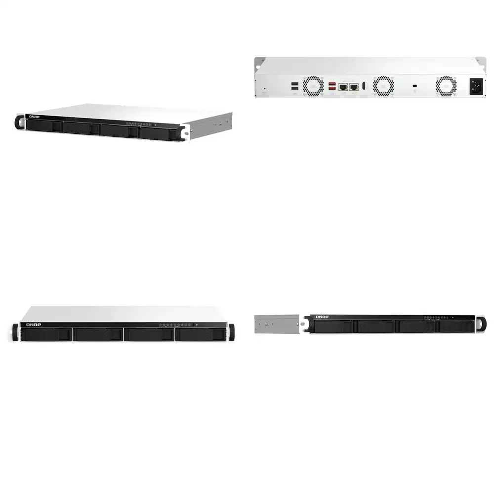 Nvme Ssd - Сетевое хранилище TS-464eU-8G, 1U, короткий корпус,