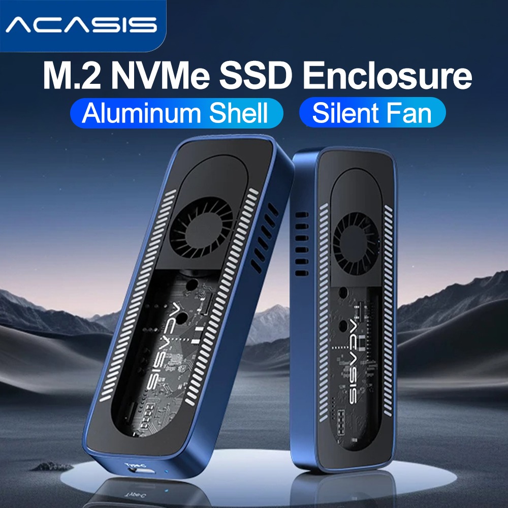 8Tb M2 Nvme Ssd - Корпус для SSD ACASIS 10Gbps M.2