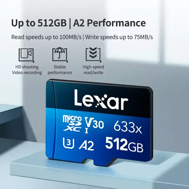 Карта памяти Lexar BLUE Series – обзор и цена Memory Card Ssd