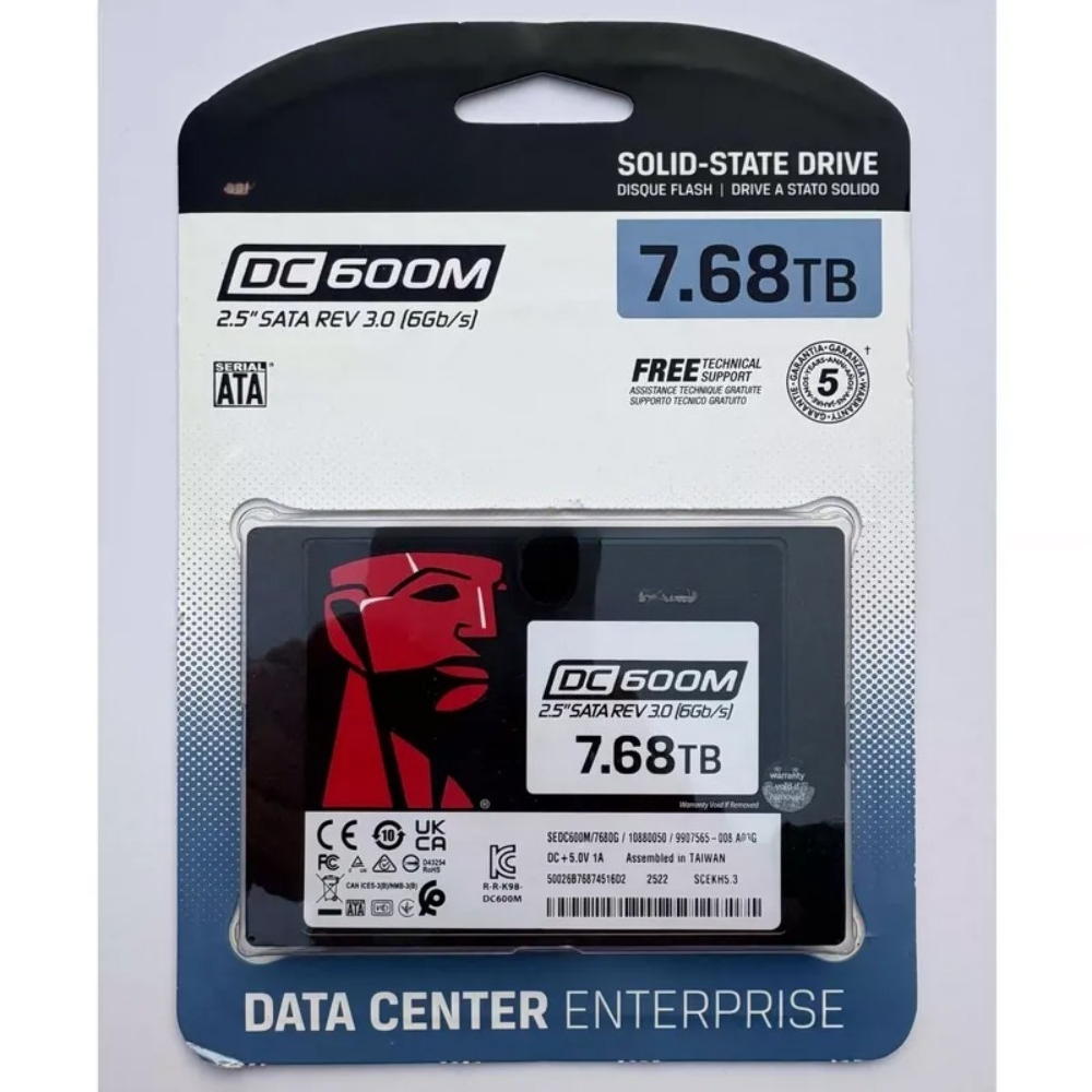 DC600M 3.84T 7.68T Твердотельн – обзор и цена Sata Ssd