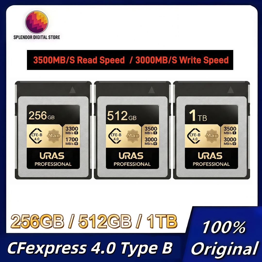 Карта памяти URAS CFexpress 4. – обзор и цена Memory Card Ssd