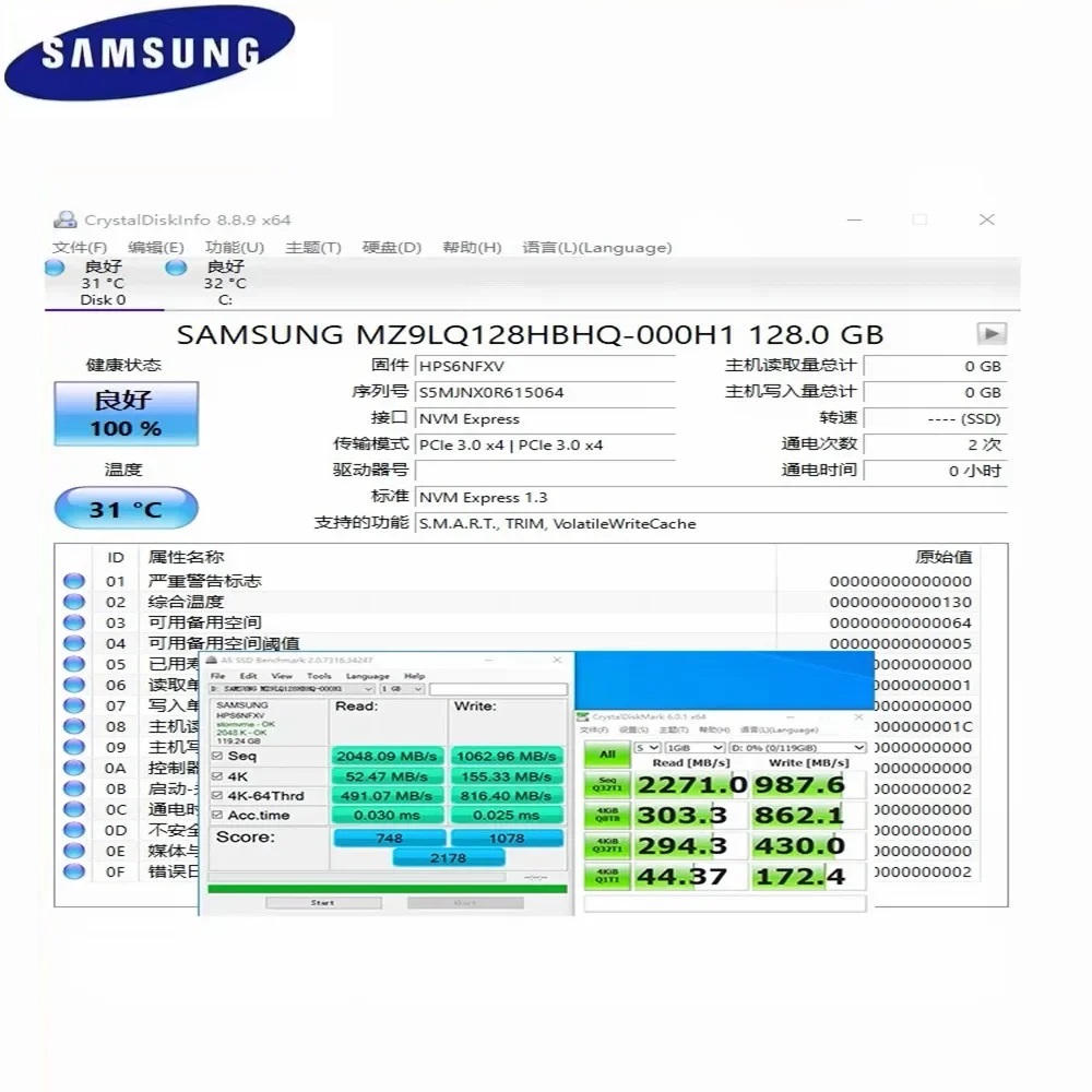 SSD Samsung M.2 2230 PM991a 1  – обзор и цена Samsung Ssd