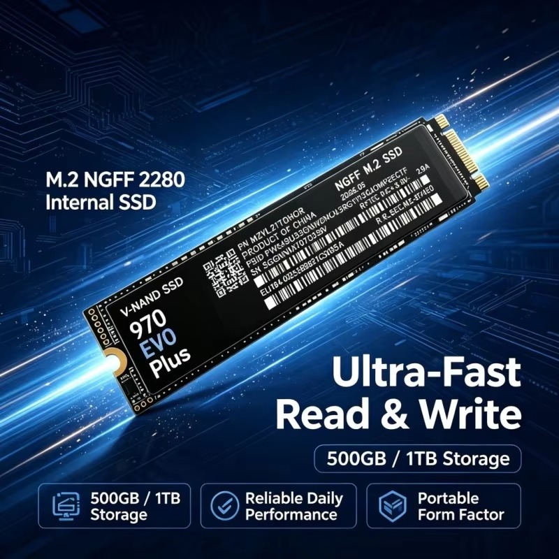 970 EVO Plus M.2 NGFF SSD, TLC – обзор и цена Samsung Ssd
